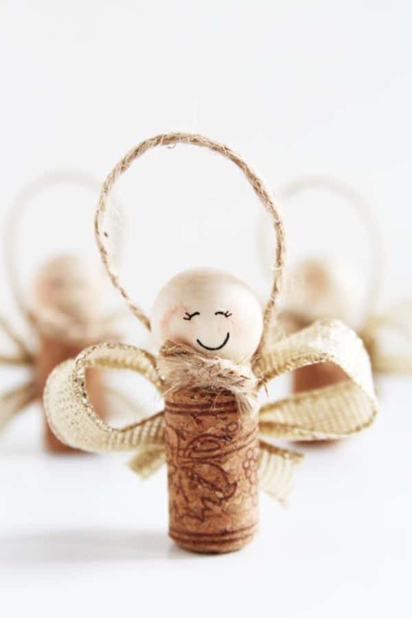 How to Make Wine Cork Angels