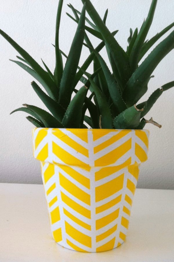 Herringbone Planter