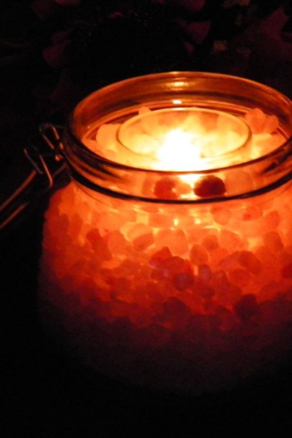 HIMALAYAN SALT CANDLE HOLDER