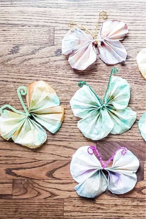 Coffee Filter Butterflies