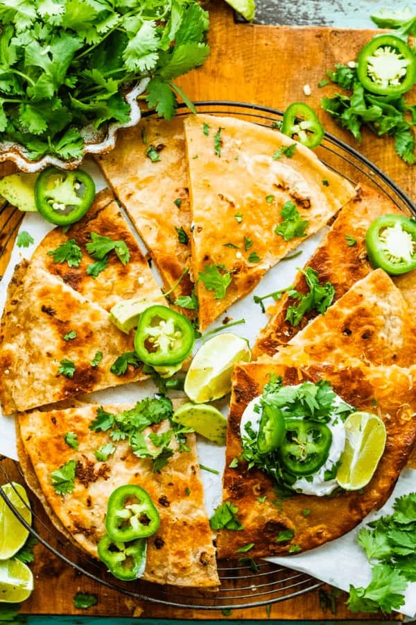 Easy Cheese Quesadilla