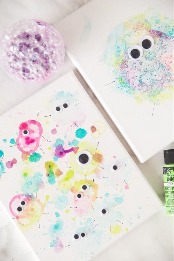 Bubble Paint Monsters