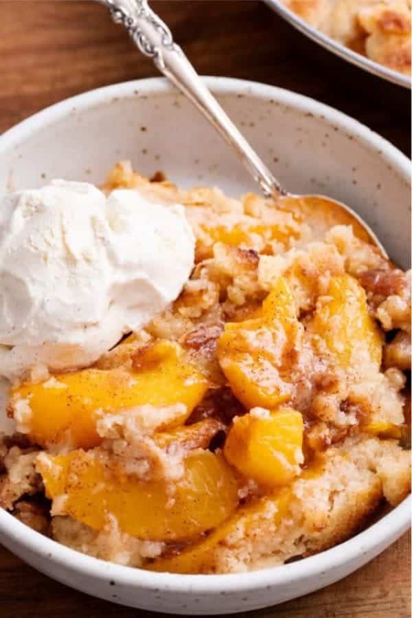 Homemade Peach Cobbler