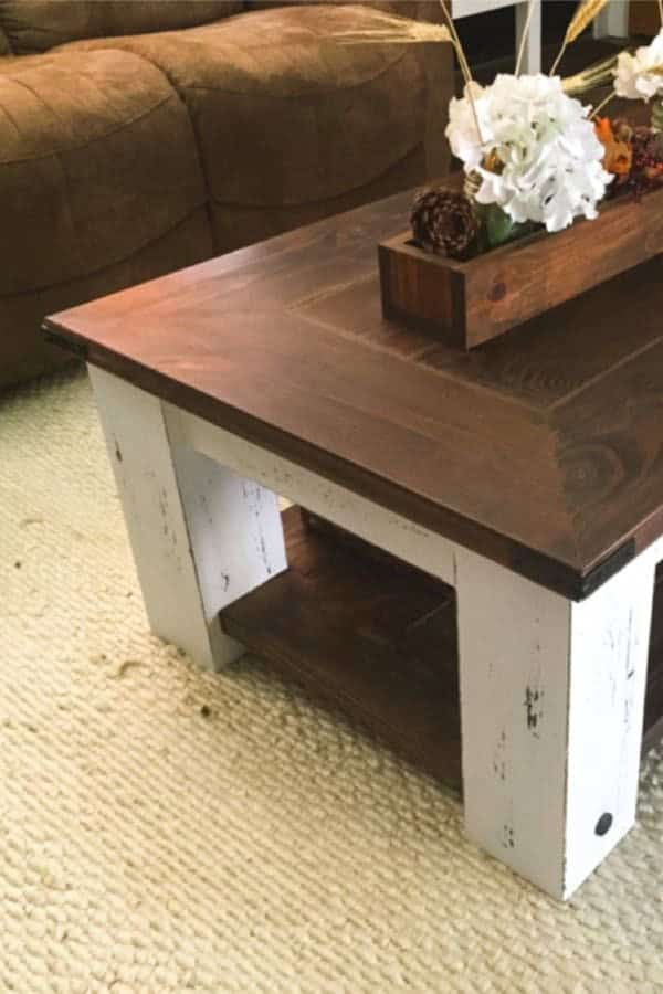 Chunky Farmhouse Coffee Table