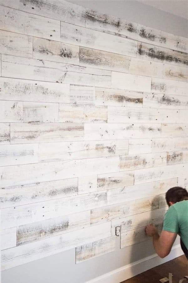 Reclaimed Wood Accent Wall