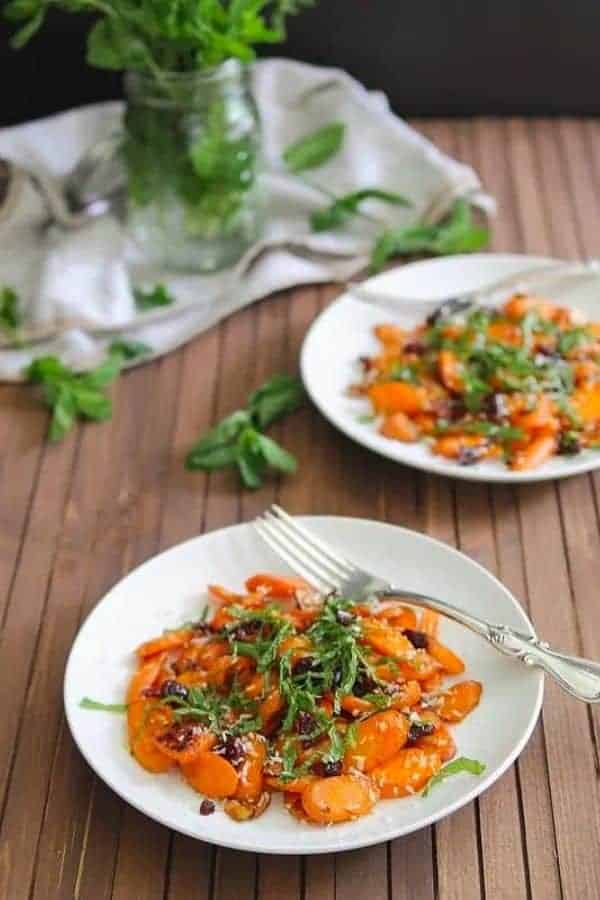 COCONUT ROASTED CARROT SALAD