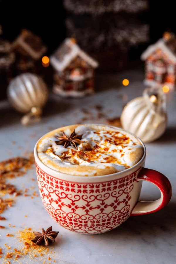 Vanilla Gingerbread Latte