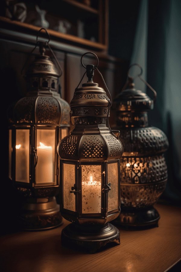 Antique lanterns