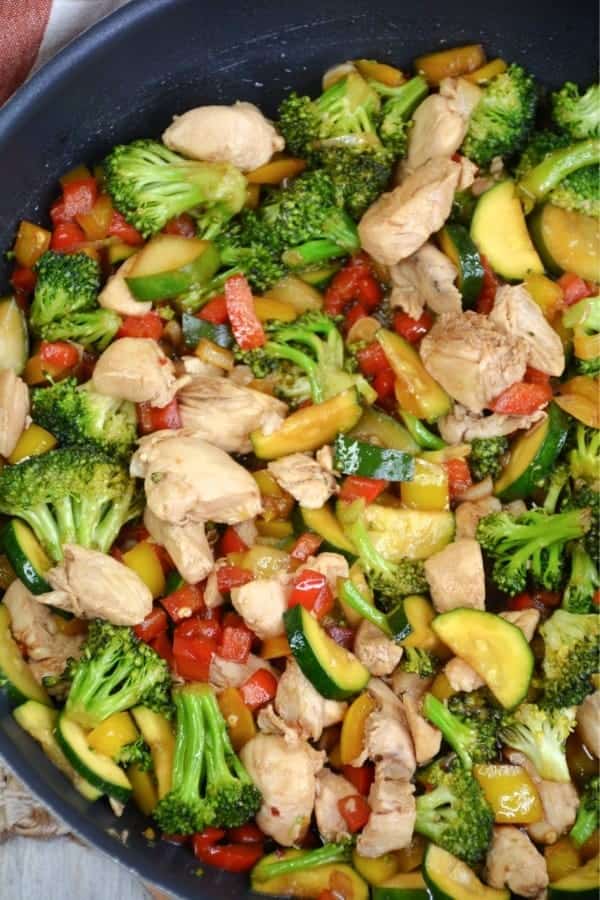 SKINNY CHICKEN STIR FRY