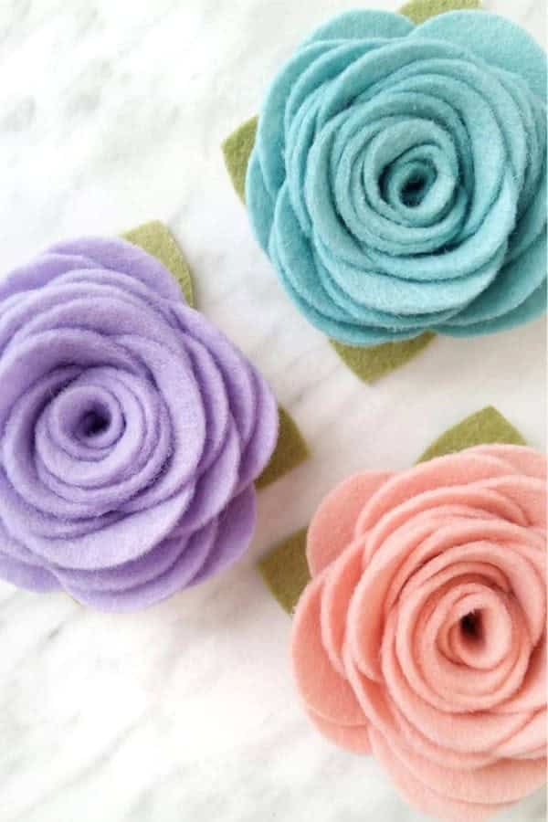 Felt Flowers