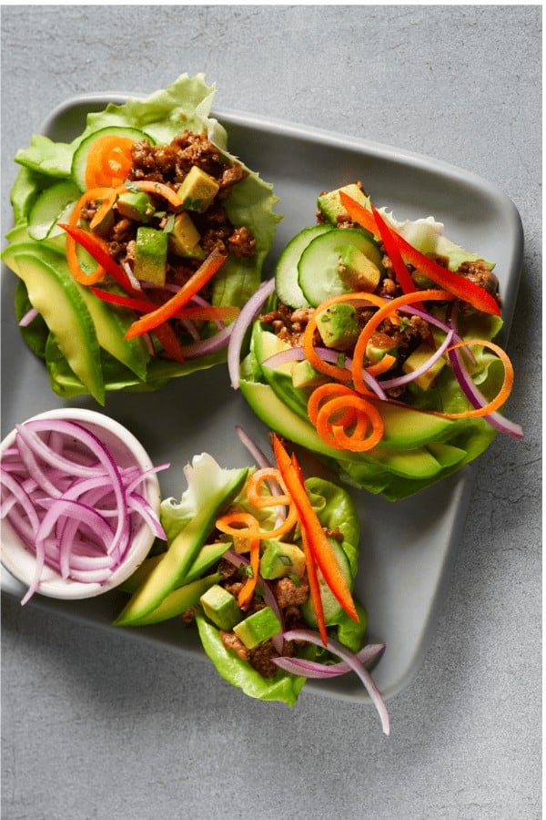 Turkey and Avocado Lettuce Wraps