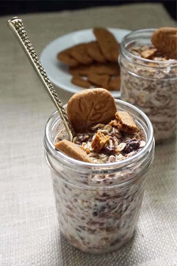 Ginger Bread Oats In A Jar