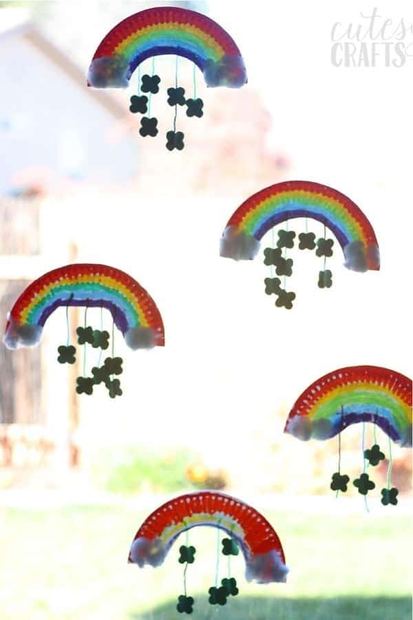 Rainbow St. Patrick’s Day Craft