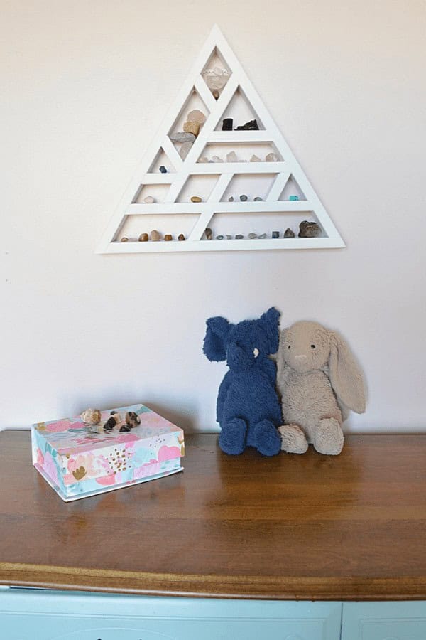 A Display Shelf for Rocks & Jewels