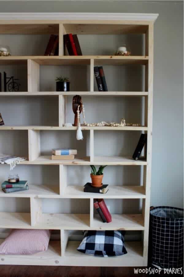 Simple Modern DIY Bookshelf