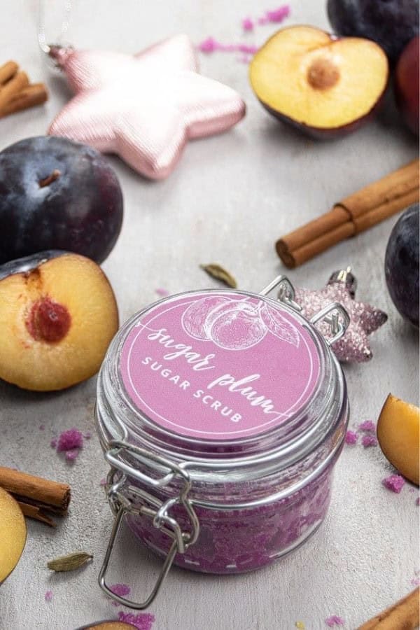 DIY SUGAR PLUM BODY SCRUB