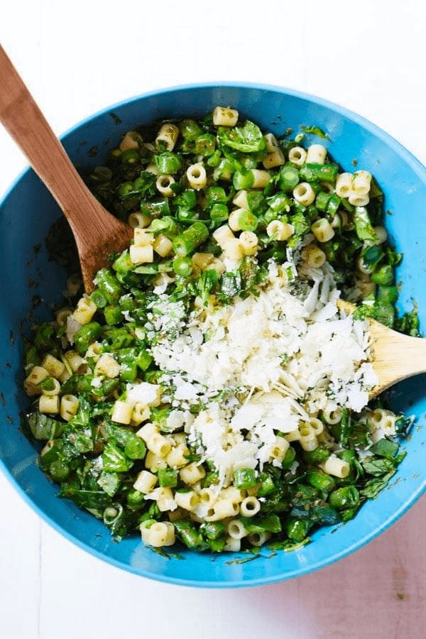 5-Ingredient Simple Green Pasta Salad