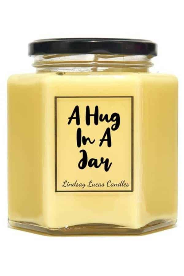 A Hug In A Jar Scented Candle