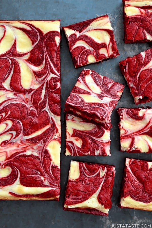 Red Velvet Cheesecake Brownies