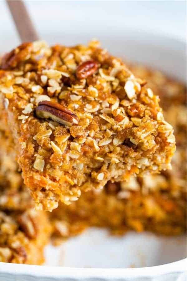 Sweet Potato Baked Oatmeal