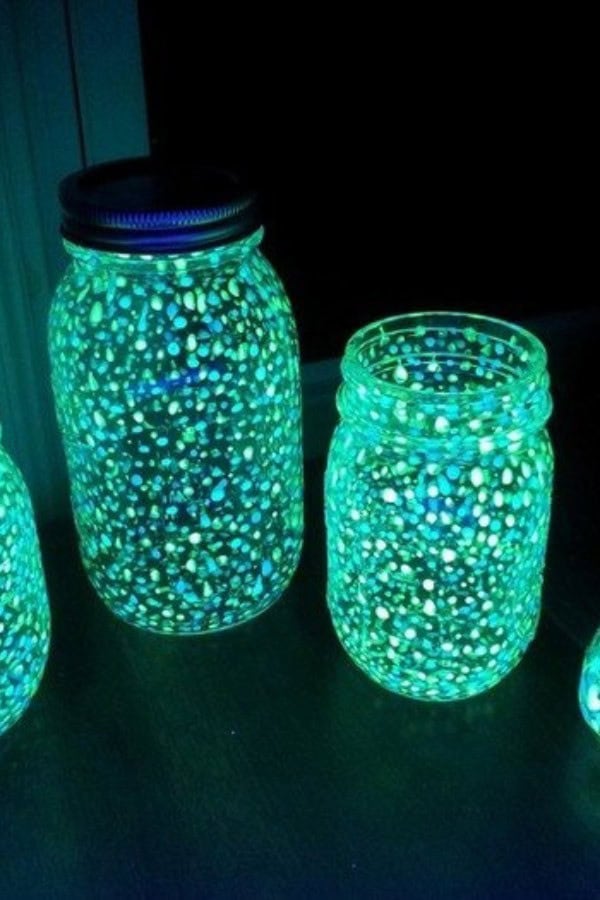 DIY GLOW IN THE DARK JAR