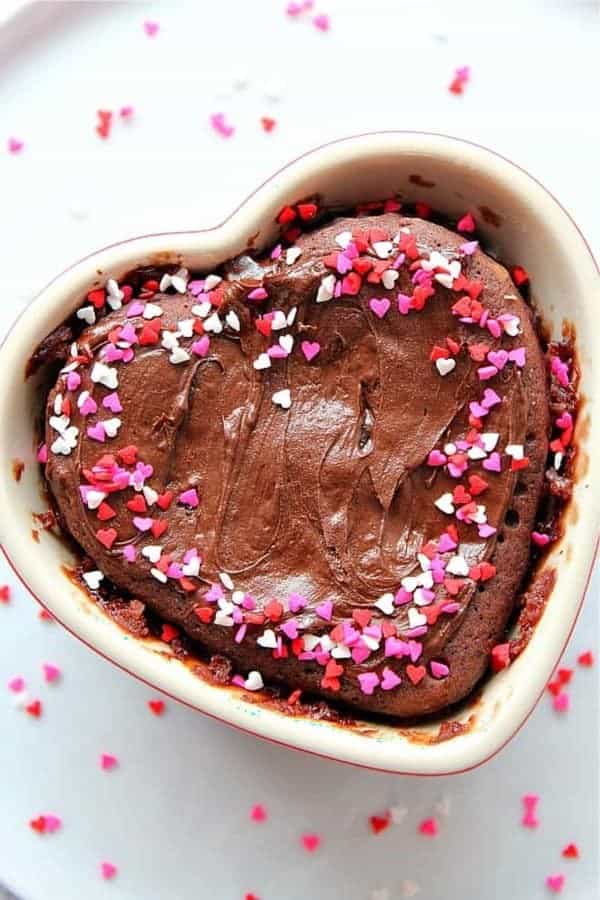 Chocolate Mug Cake for Two Recipe