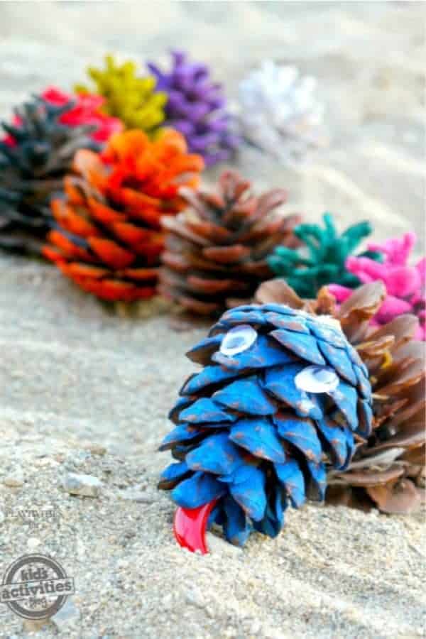 Pinecone Snake Craft