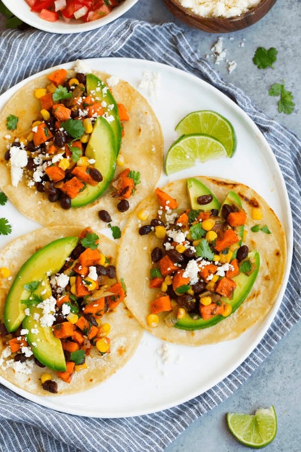 Black Bean & Corn Tacos