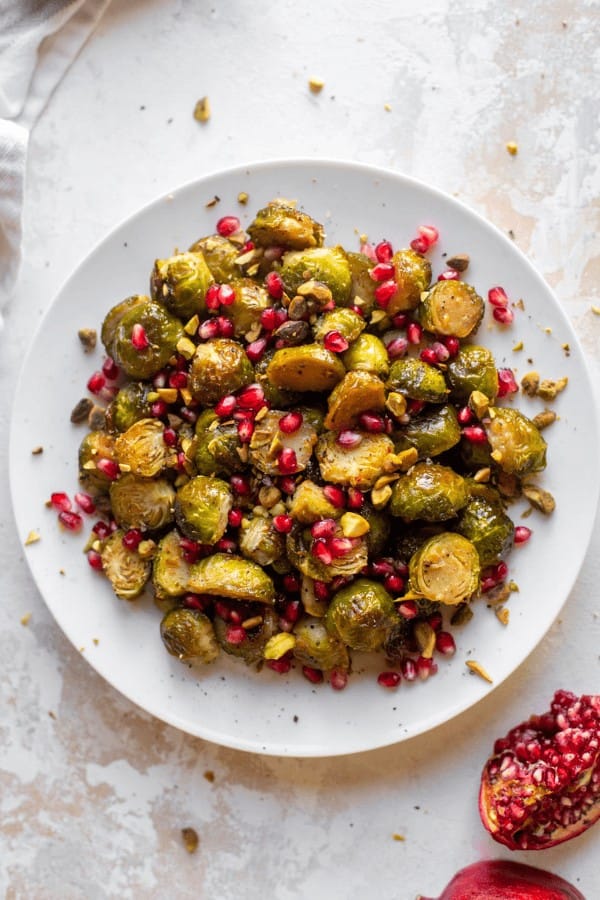 Maple Mustard Brussels Sprouts