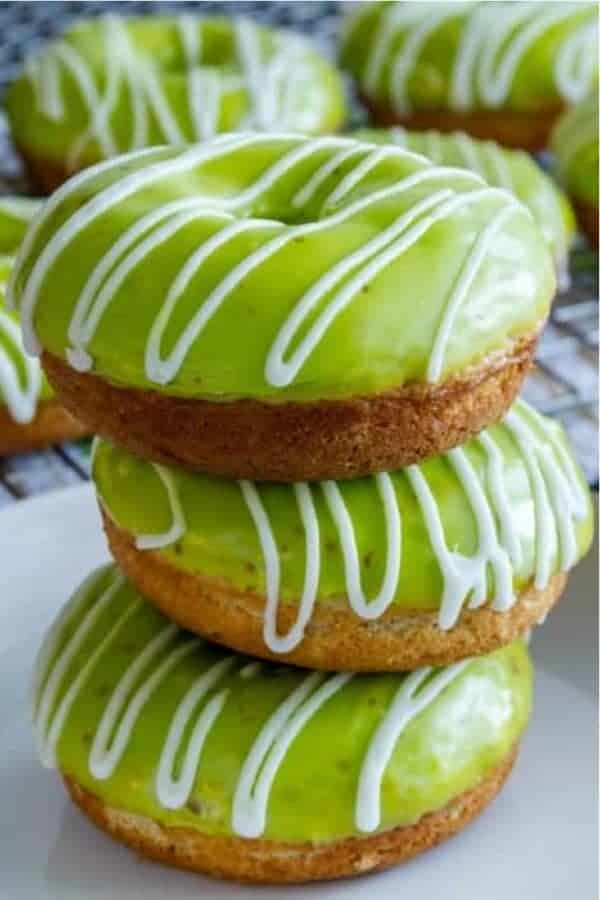 Homemade Caramel Apple Doughnuts