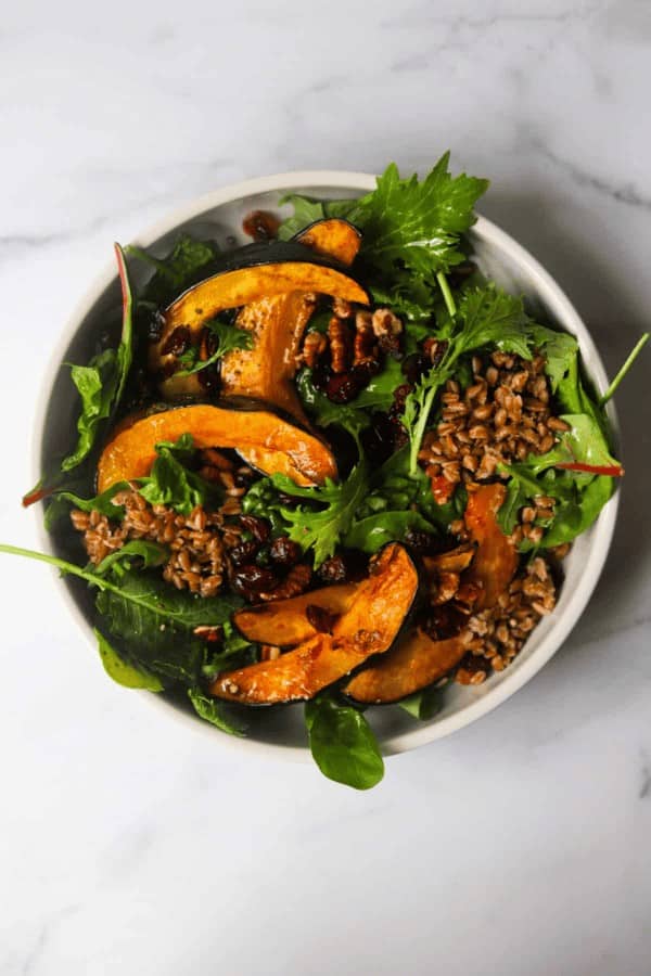 Roasted Acorn Squash Salad