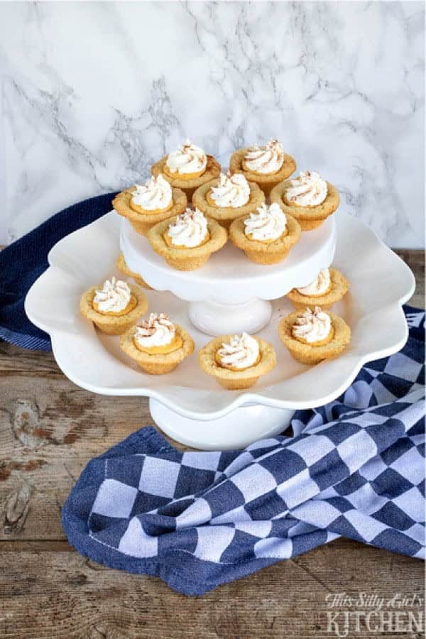 Pumpkin Cream Sugar Cookie Cups