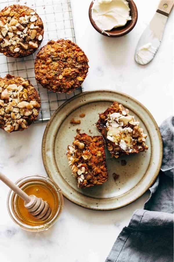 Healthy Carrot Muffins