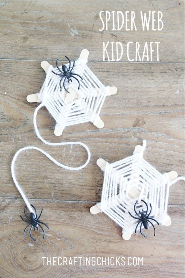 Spider Web Yarn Kid Craft