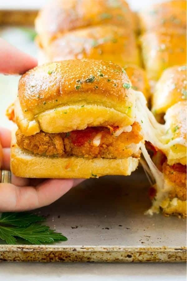 Chicken Parmesan Sliders