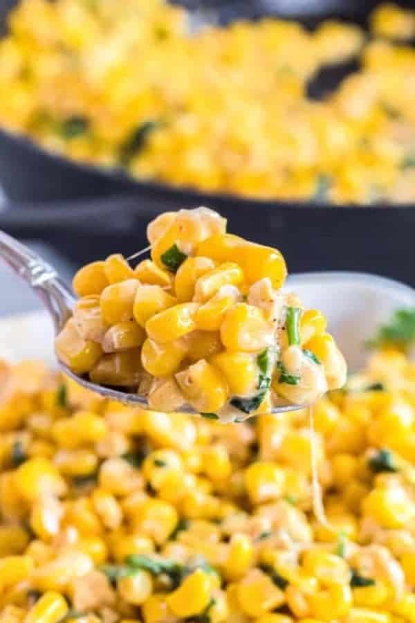 PARMESAN CILANTRO CORN