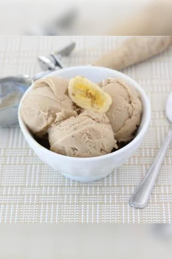 2-INGREDIENT BANANA PEANUT BUTTER ICE CREAM