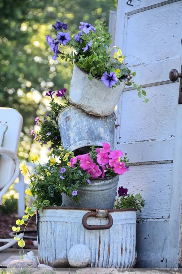 TIPSY POT PLANTERS