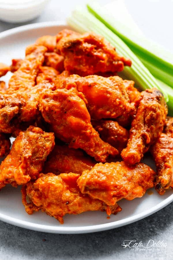 Crispy Buffalo Chicken Wings