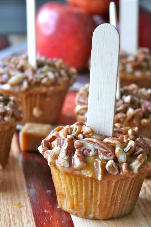 Caramel Apple Cupcakes