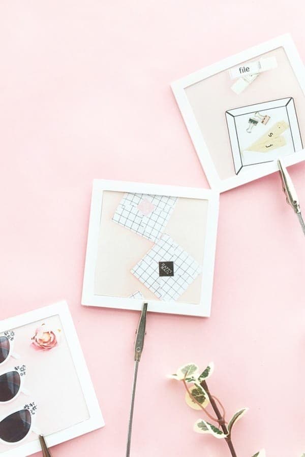 DIY Mini Picture Frames