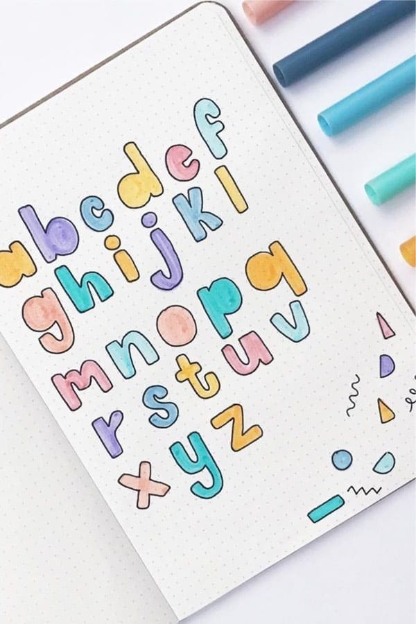 90’s Style Bujo Font