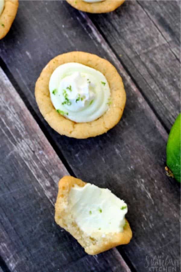 Key Lime Cookie Cups