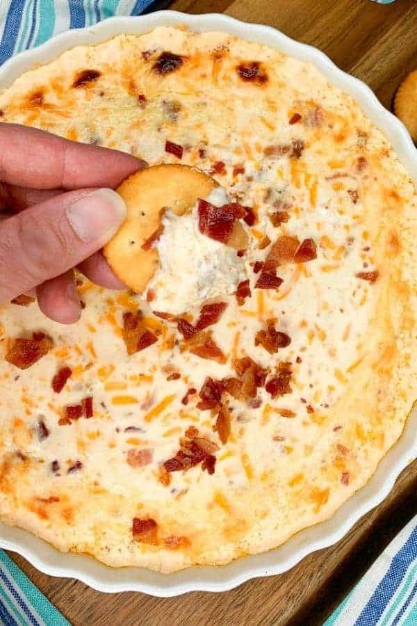 WARM BACON CHEESE DIP