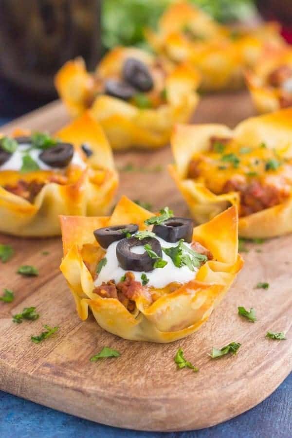 Cheesy Taco Cups