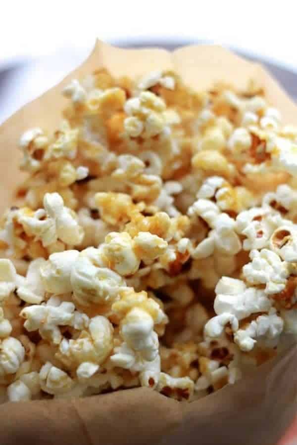 Healthy Caramel Corn