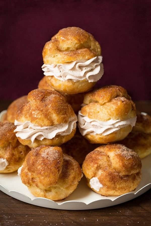 CHURRO CREAM PUFFS