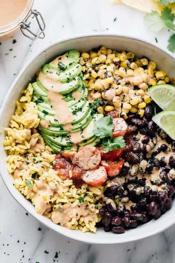 BLACK BEAN BURRITO BOWL