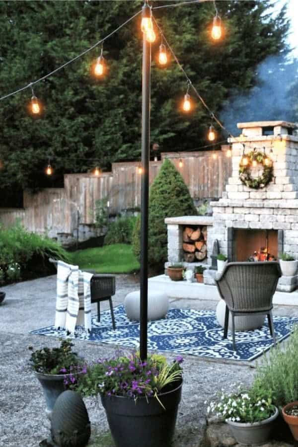 POLES FOR OUTDOOR LIGHTS