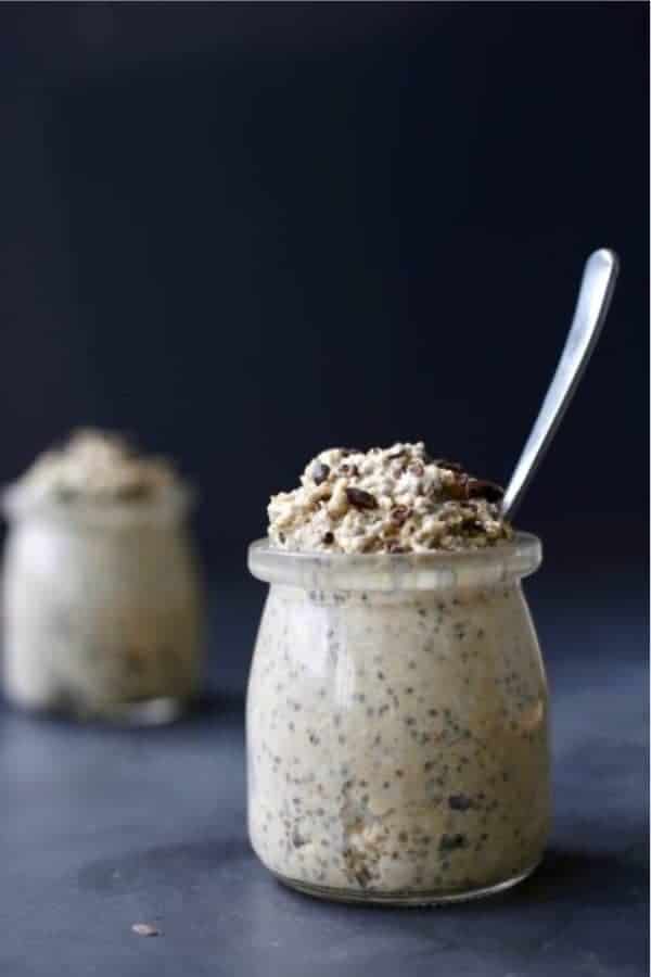 Healthy Cookie Dough Overnight Oats